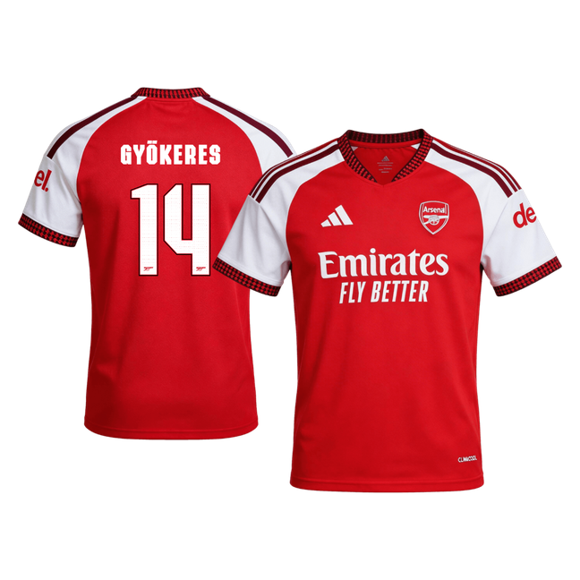Męska koszulka Arsenalu domowa GYÖKERES #14 2026/27 - UCL [PREMIUM]