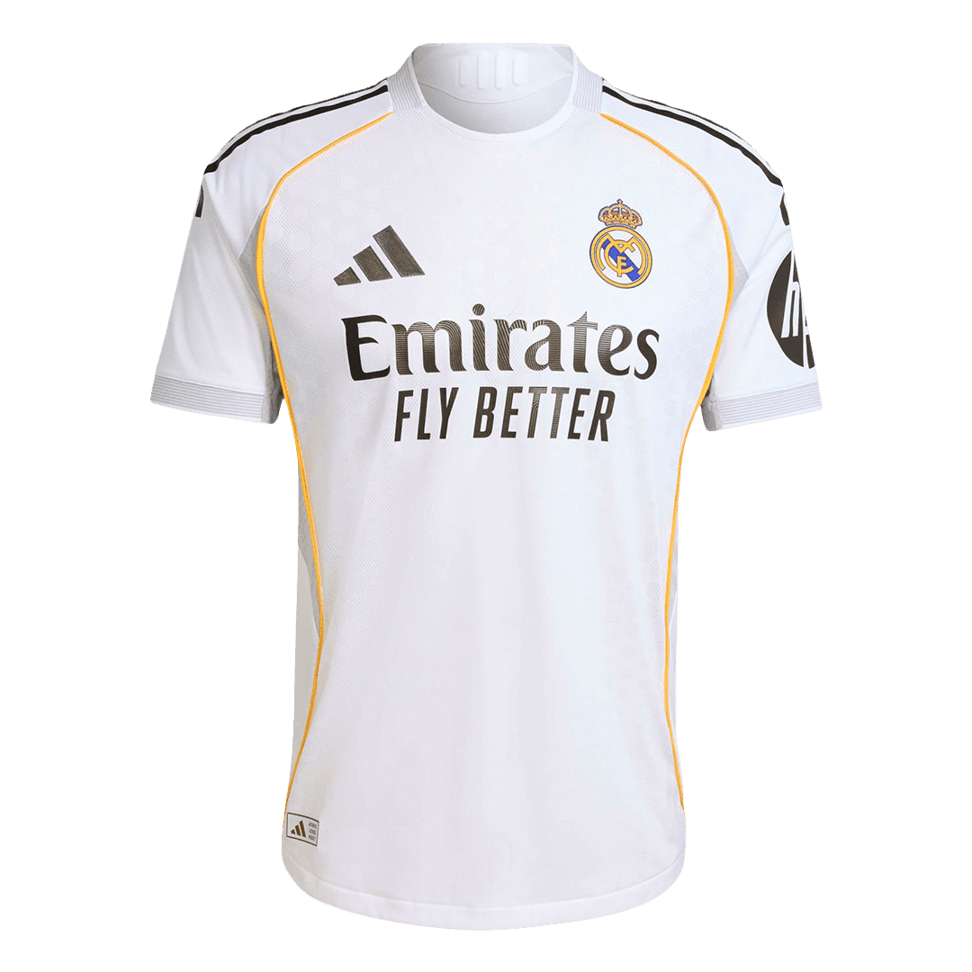 Męska Koszulka Domowa Real Madrid F.MENDY #23 Wersja Piłkarska 2025/26 - Slim Fit - Topowe Koszulki Pilkarskie Sklep Internetowy