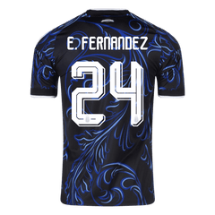 Męska wyjazdowa koszulka Argentyny Mundial 2026 – E. FERNANDEZ #24