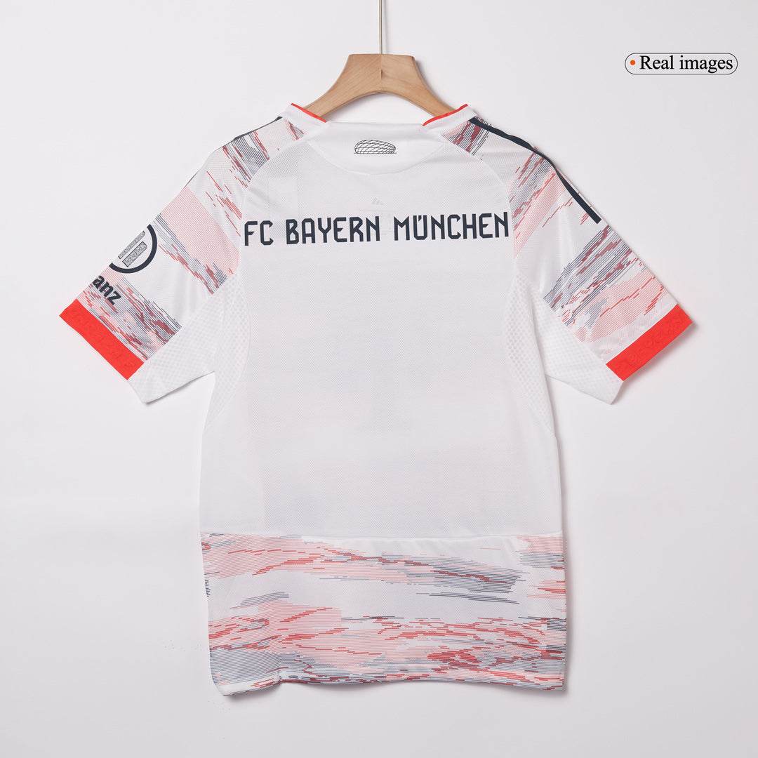 Męska Koszulka Wyjazdowa Bayern Monachium KANE #9 Wersja Piłkarska 2025/26 - Slim Fit - Topowe Koszulki Pilkarskie Sklep Internetowy