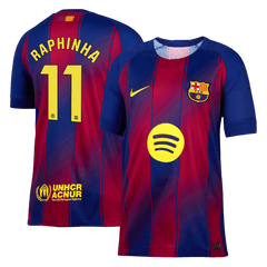 Męska Koszulka Domowa Barcelona RAPHINHA #11 2025/26 - Topowe Koszulki Pilkarskie Sklep Internetowy
