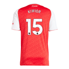 Męska Koszulka Domowa Arsenal KIWIOR #15 2025/26 [PREMIUM] - Topowe Koszulki Pilkarskie Sklep Internetowy