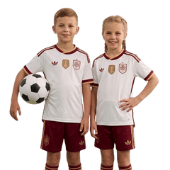 Dziecięcy zestaw Hiszpanii Champion Edition wyjazdowa - Mundial 2026