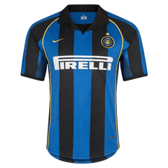 Męska Koszulka Retro Domowa Inter Milan 2001/02