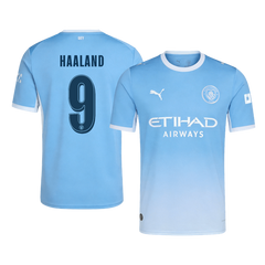Męska koszulka Manchesteru City domowa HAALAND #9 2026/27 - UCL