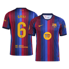 Męska domowa koszulka FC Barcelony 2026/27 – GAVI #6