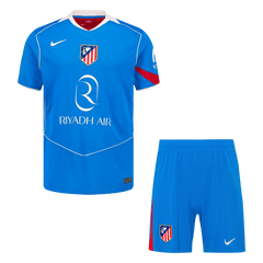 Męski Zestaw Trzecia Wyjazdowa Atletico Madrid (Koszulka+Spodenki) 2025/26