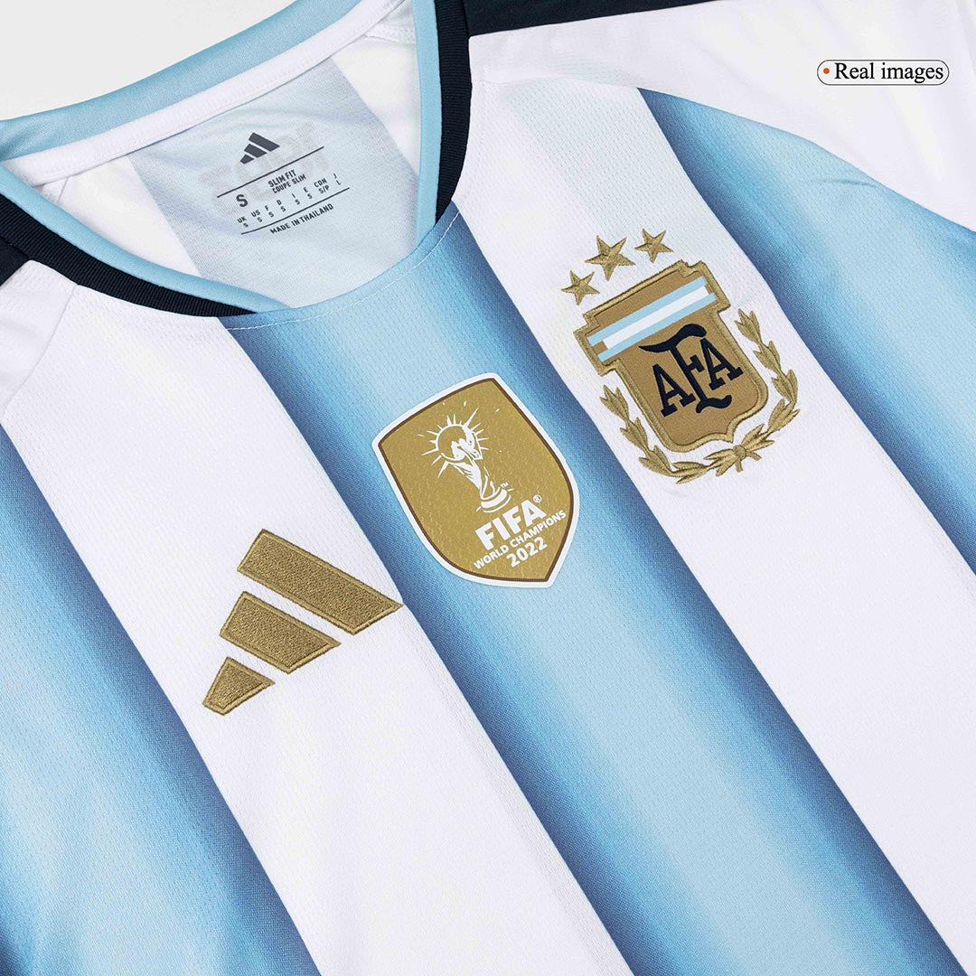 Męska Koszulka Domowa Argentina 2026 z Długim Rękawem - World Cup