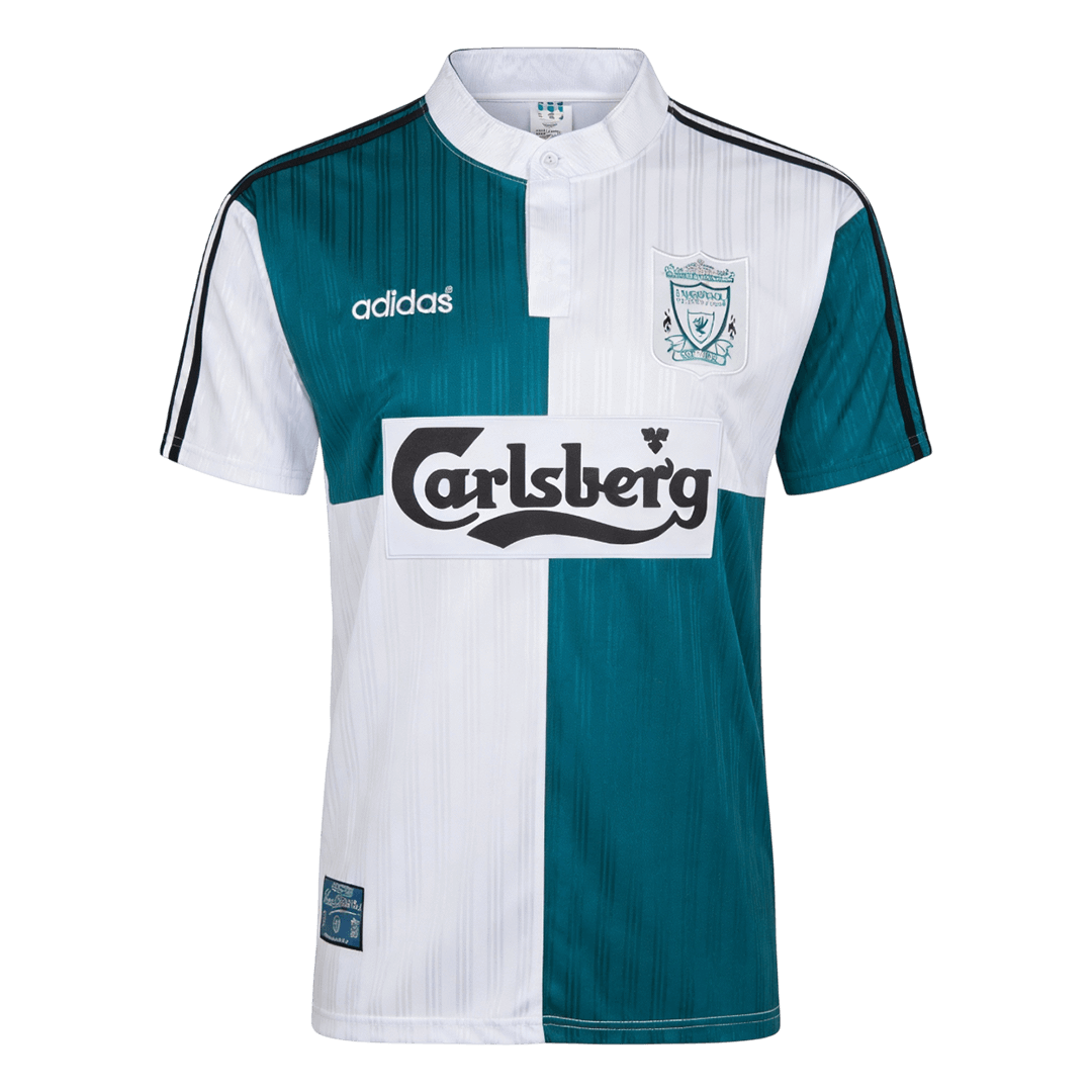 Męska Koszulka Retro Wyjazdowa Liverpool 1995/96