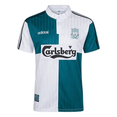 Męska Koszulka Retro Wyjazdowa Liverpool 1995/96