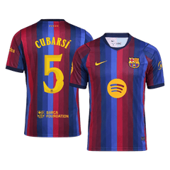 Męska domowa koszulka FC Barcelony 2026/27 – CUBARSÍ #5 (UCL)