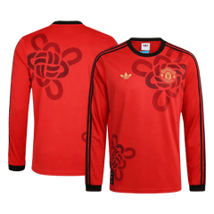 Męska Koszulka Manchester United 2025/26 z Długim Rękawem