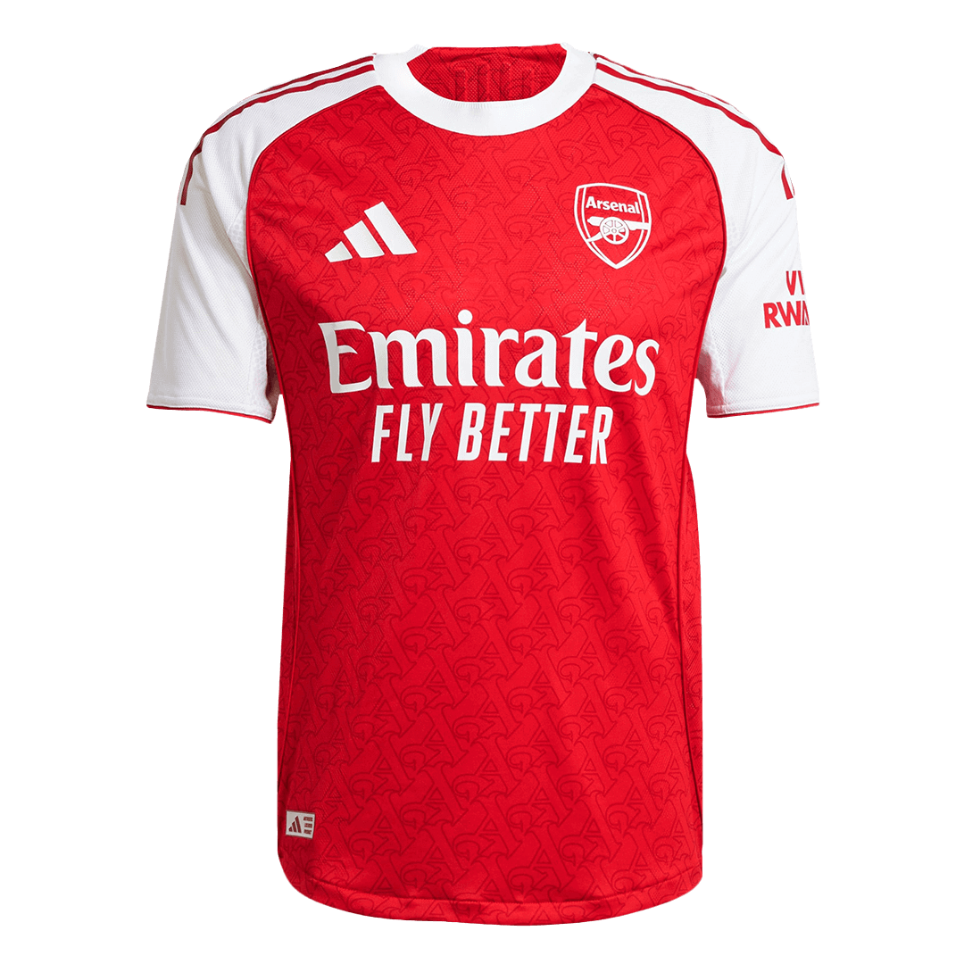 Męska Koszulka Domowa Arsenal Wersja Piłkarska 2025/26 - Slim Fit