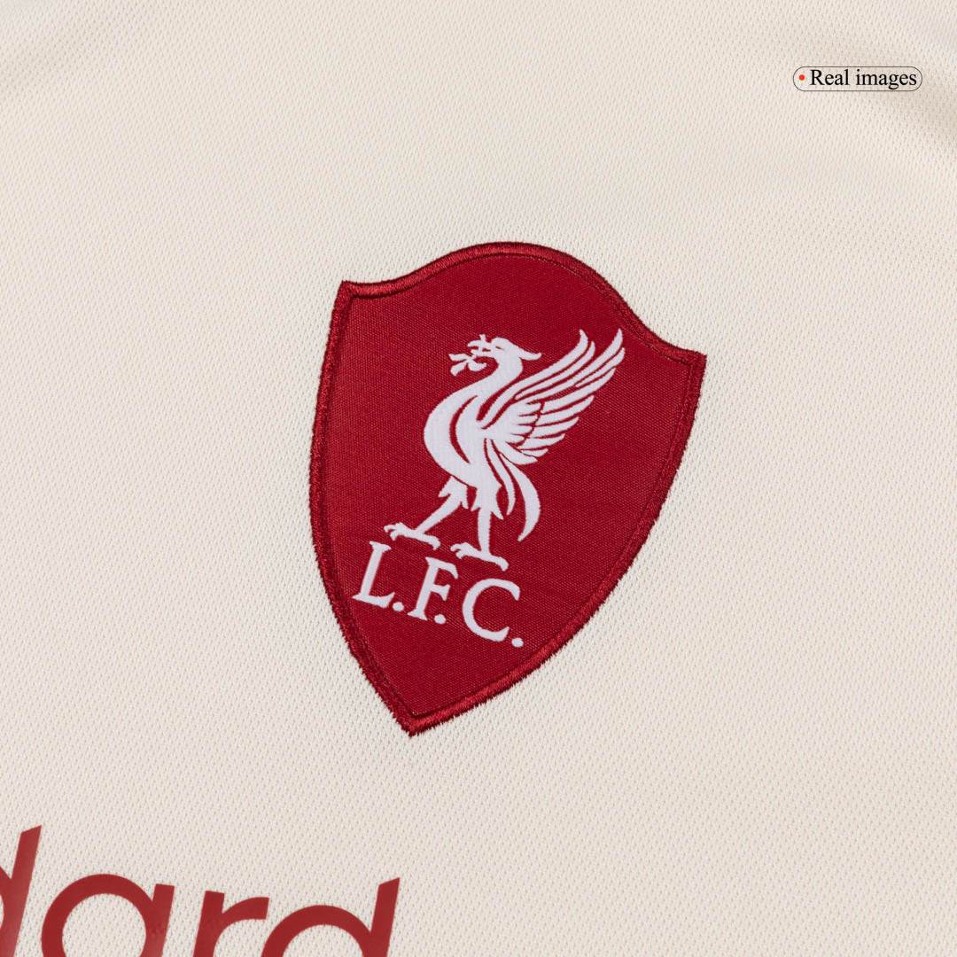 Męski Zestaw Wyjazdowa Liverpool (Koszulka + Spodenki + Skarpety) 2025/26 - Topowe Koszulki Pilkarskie Sklep Internetowy