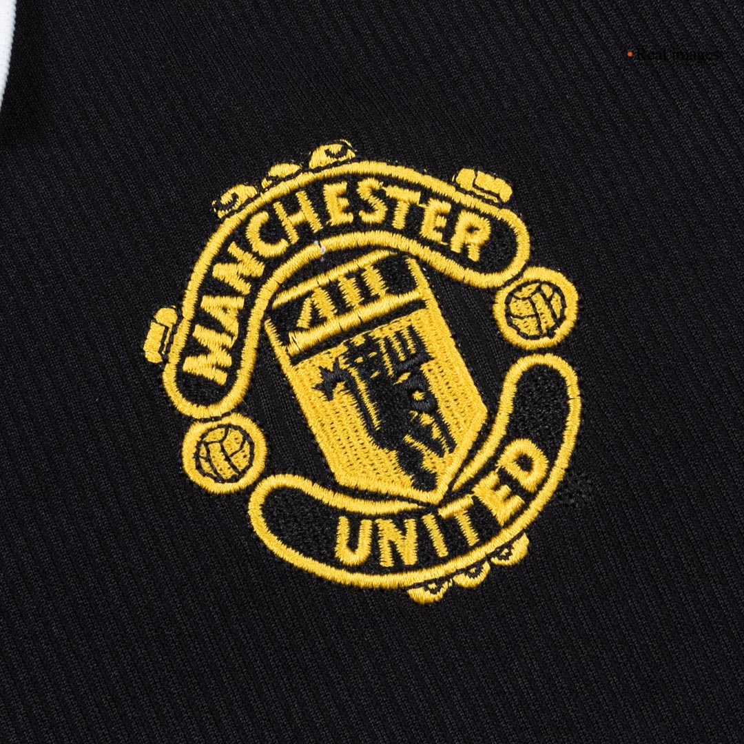 Męska Koszulka Retro Wyjazdowa Manchester United 1998
