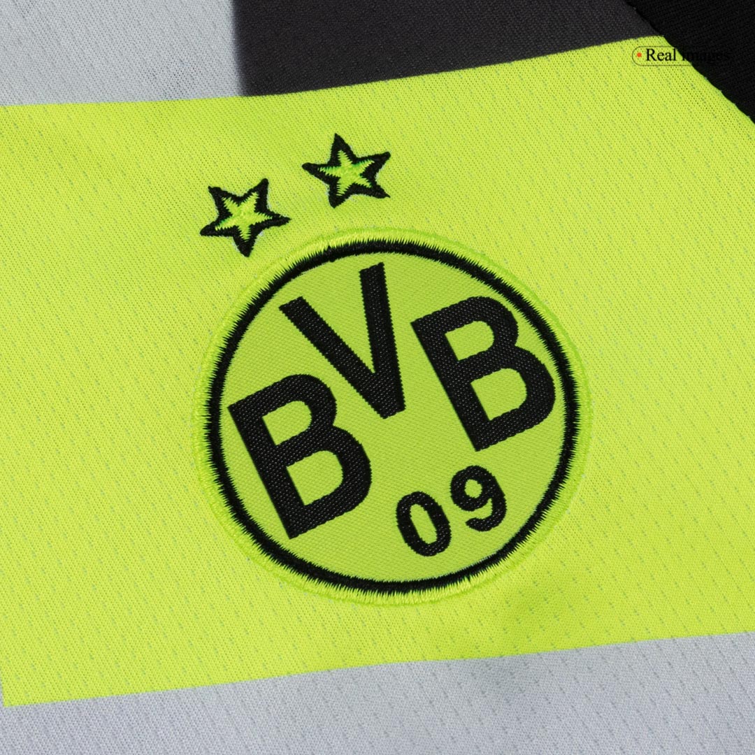 Dziecięcy Zestaw Wyjazdowa Borussia Dortmund (Koszulka+Spodenki) 2025/26