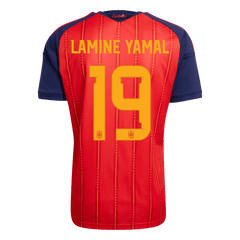 Męska koszulka Hiszpanii Champion Edition domowa LAMINE YAMAL #19 wersja zawodnicza - Mundial 2026