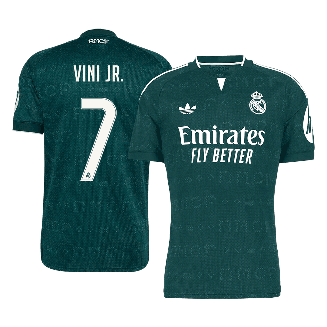 Męska wyjazdowa koszulka Realu Madryt 2026/27 – VINI JR. #7