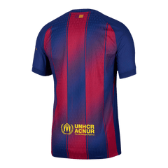 Męska Koszulka Domowa Barcelona Wersja Piłkarska 2025/26 - Slim Fit