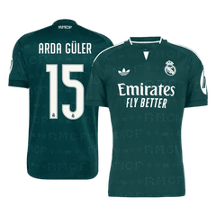 Męska wyjazdowa koszulka Realu Madryt 2026/27 – ARDA GÜLER #15