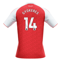 Męska Koszulka Domowa Arsenal GYÖKERES #14 2025/26 [PREMIUM]