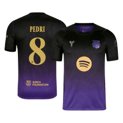 Męska wyjazdowa koszulka FC Barcelony 2026/27 – PEDRI #8 (UCL)