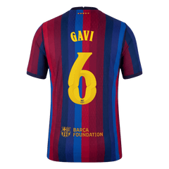 Męska domowa koszulka FC Barcelony 2026/27 – GAVI #6 (wersja zawodnicza, UCL)