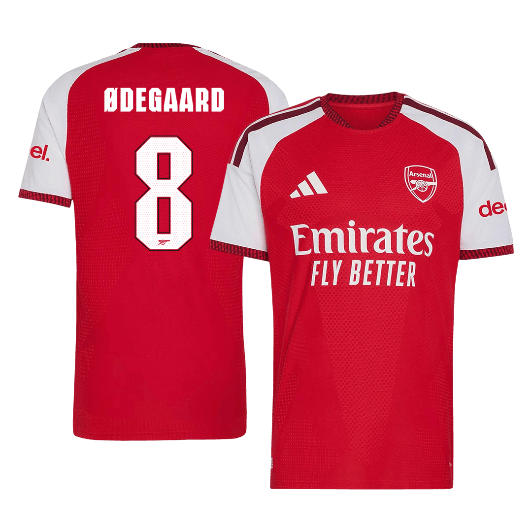 Męska domowa koszulka Arsenalu 2026/27 – ØDEGAARD #8 (wersja zawodnicza, UCL)