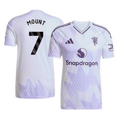 Męska Koszulka Wyjazdowa Manchester United MOUNT #7 2025/26
