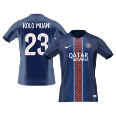 Męska Koszulka Domowa PSG KOLO MUANI #23 2025/26 [PREMIUM]