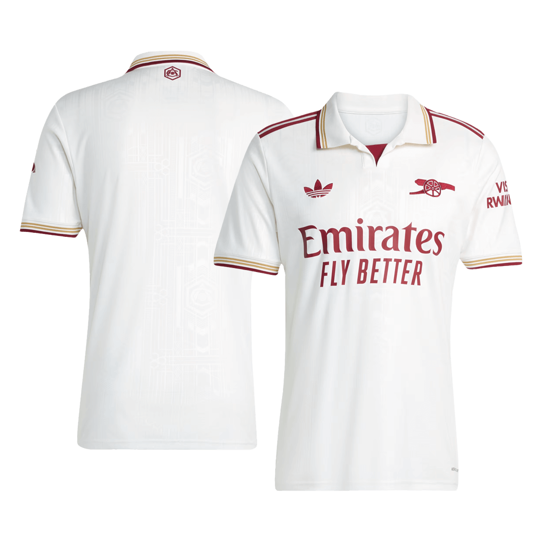 Męski Zestaw Trzecia Wyjazdowa Arsenal (Koszulka + Spodenki + Skarpety) 2025/26