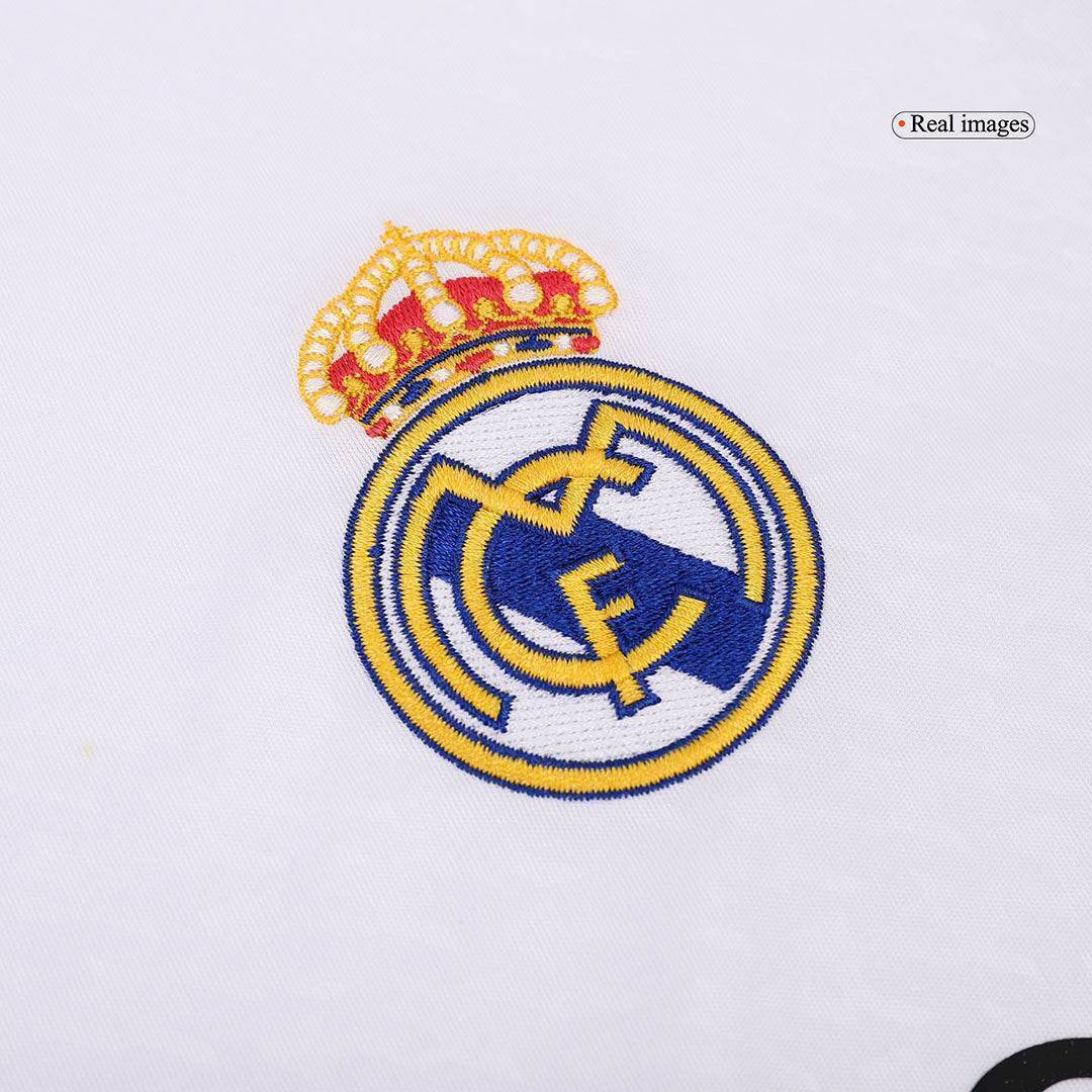 Męska domowa koszulka piłkarska Real Madrid (koszulka+spodenki) 2024/25 - Wyprzedaż Sezonowa [PREMIUM] - Topowe Koszulki Pilkarskie Sklep Internetowy