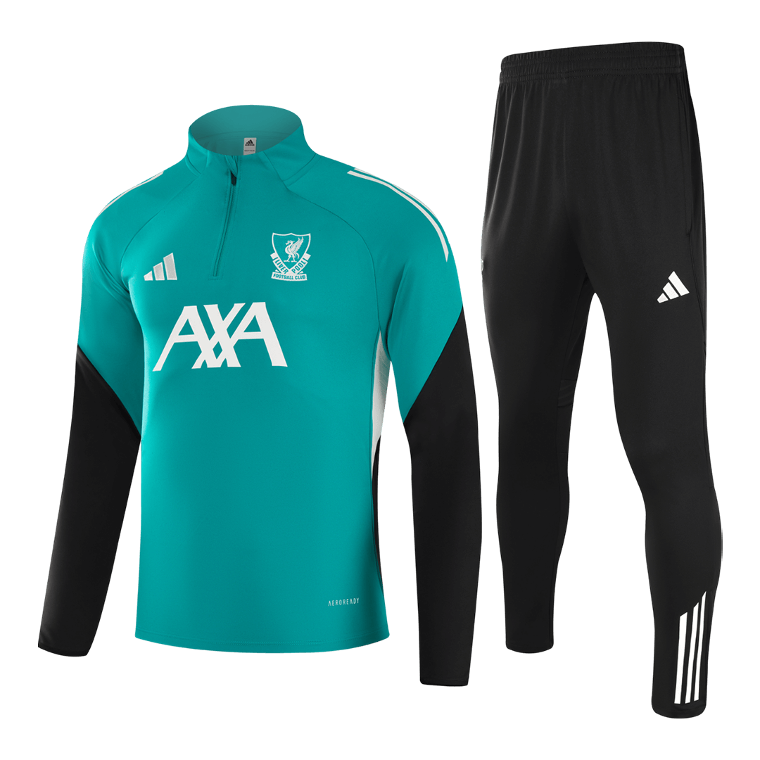 Juniorski Liverpool Bluza z zamkiem Komplet Dresowy 2025/26