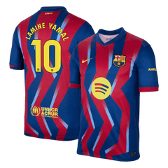 Męska Koszulka Czwarta Wyjazdowa Barcelona LAMINE YAMAL #10 2025/26