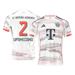 Męska Koszulka Wyjazdowa Bayern Munich UPAMECANO #2 2025/26 - Topowe Koszulki Pilkarskie Sklep Internetowy