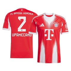 Męska Koszulka Domowa Bayern Munich UPAMECANO #2 2025/26 [PREMIUM] - Topowe Koszulki Pilkarskie Sklep Internetowy