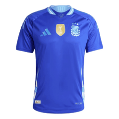 Męska Koszulka Wyjazdowa Argentyna MESSI #10 Wersja Piłkarska 2024 - Slim Fit - Topowe Koszulki Pilkarskie Sklep Internetowy