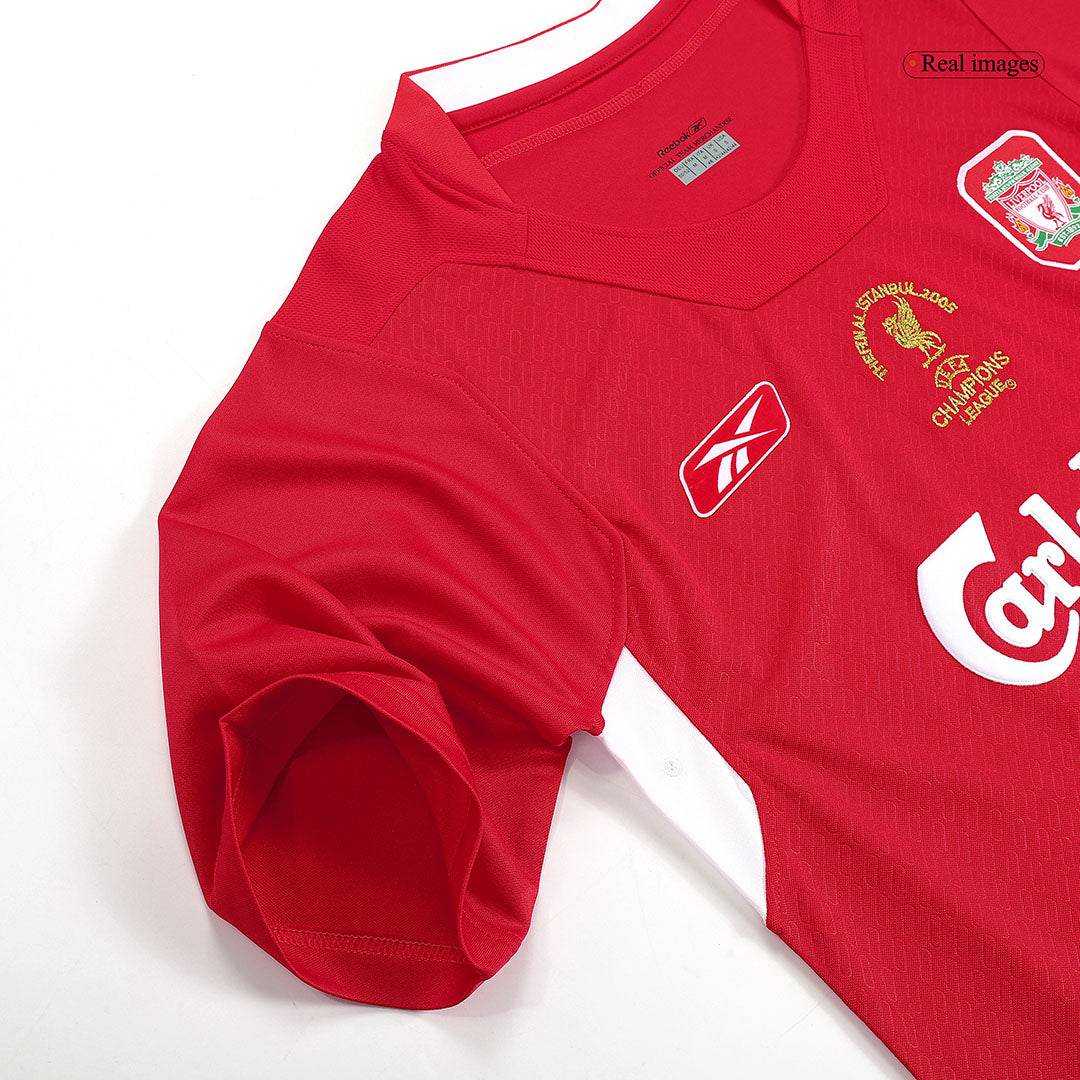 Męska Koszulka Retro Liverpool 2005 - UCL - Topowe Koszulki Pilkarskie Sklep Internetowy