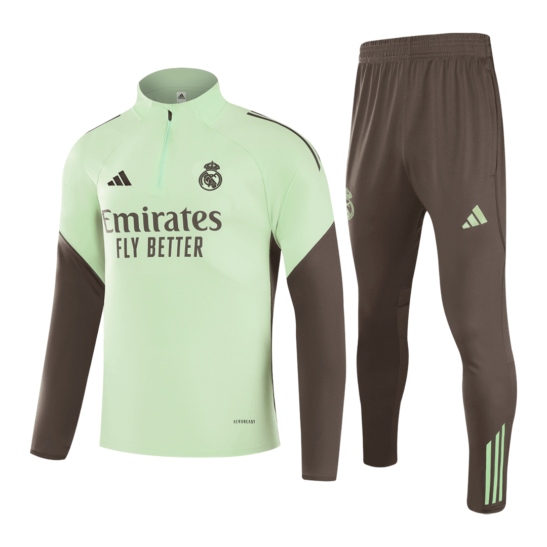 Juniorski Real Madrid Bluza z zamkiem Komplet Dresowy 2025/26