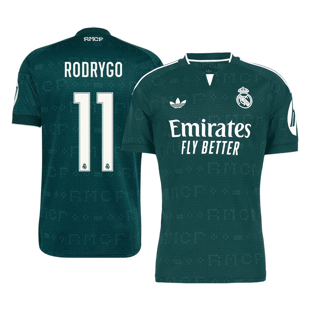Męska wyjazdowa koszulka Realu Madryt 2026/27 – RODRYGO #11