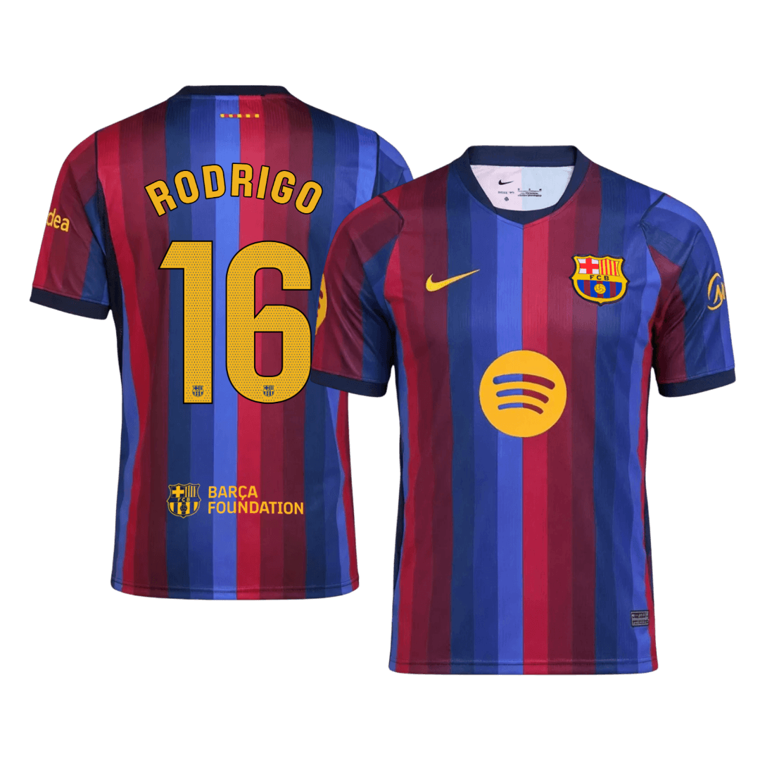 Męska domowa koszulka FC Barcelony 2026/27 – RODRIGO #16