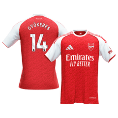 Męska Koszulka Domowa Arsenal GYÖKERES #14 2025/26 [PREMIUM]