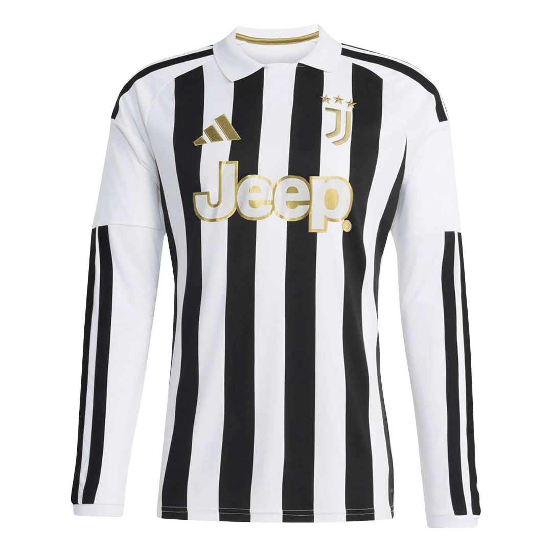 Męska koszulka Juventusu domowa z długim rękawem 2026/27
