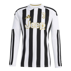 Męska koszulka Juventusu domowa z długim rękawem 2026/27