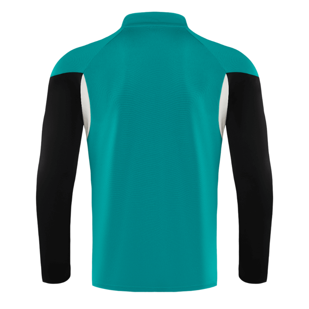 Juniorski Liverpool Bluza z zamkiem Komplet Dresowy 2025/26 Zielony