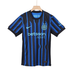 Męska Koszulka Domowa Inter Milan THURAM #9 Wersja Piłkarska 2025/26 - Slim Fit - Topowe Koszulki Pilkarskie Sklep Internetowy