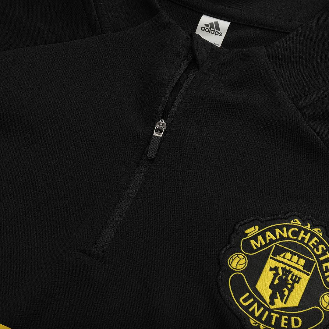 Męski Zestaw Treningowy Manchester United (Kurtka+Spodnie) 2025/26 - Topowe Koszulki Pilkarskie Sklep Internetowy