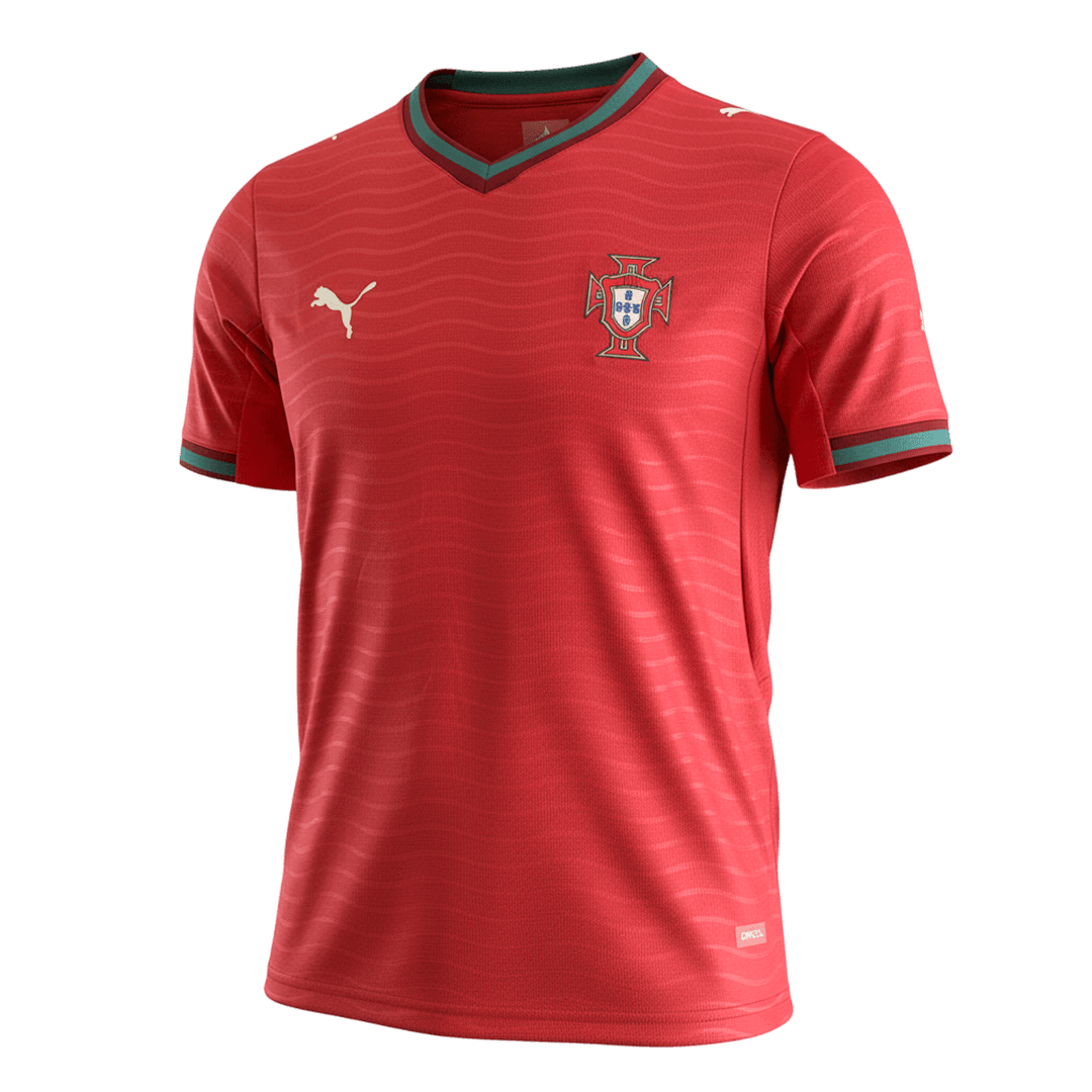Męska koszulka Portugalii domowa – Mundial 2026 [PREMIUM]