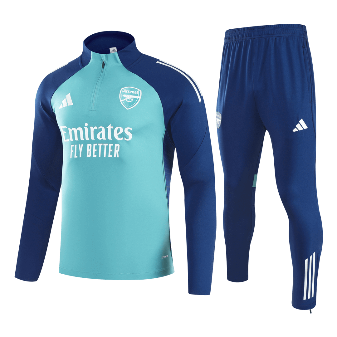 Juniorski Arsenal Bluza z zamkiem Komplet Dresowy 2025/26