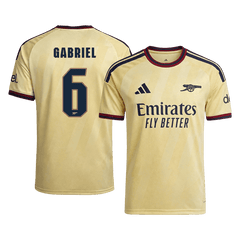 Męska trzecia koszulka Arsenalu 2026/27 – GABRIEL #6 (wersja zawodnicza, UCL)